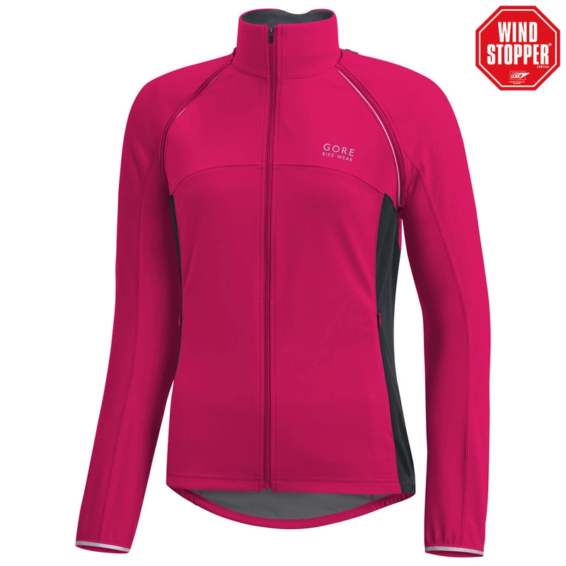 Gore Womens Phantom 3in1 Windstopper Jacket Jazzy Pink Black Sport