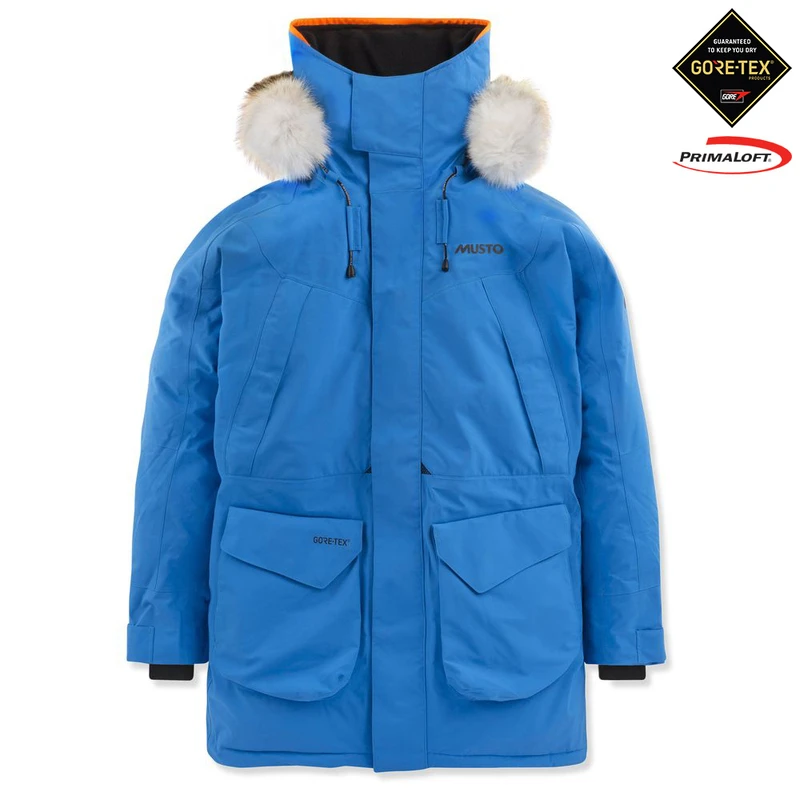 Musto Evolution Sardinia Gore-Tex Coat Jacket Coat Platinum Waterproof & Breathable Lightweight 