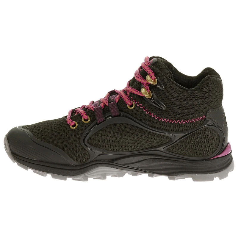 Merrell Womens Verterra Mid Sport GTX Bootss Black Rose Sportpursu