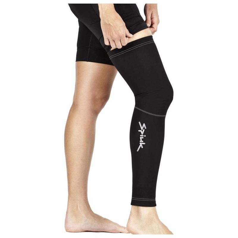 Spiuk Mens Anatomic Leg Warmers (Black)