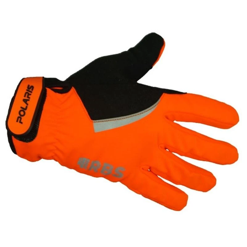 Polaris Kids RBS Mini Hoolie Cycling Gloves Fluo Orange Black
