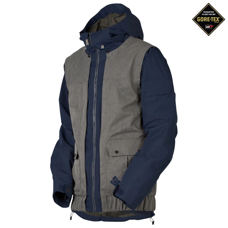 Sweet Protection Mens Razor Jacket 2012 2013 Dusk Blue Sterling Gra
