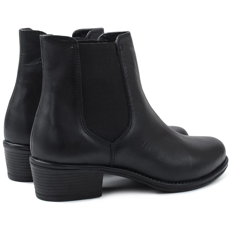 Redfoot Womens Rosary Plain Chelsea Boots Black Sportpursuit