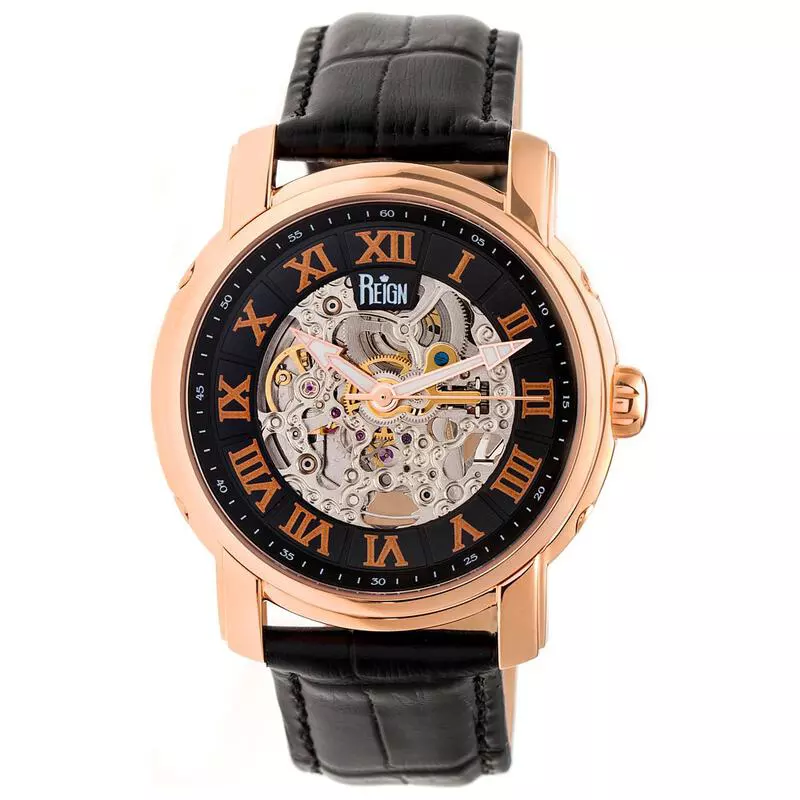 Reign skeleton watch sales