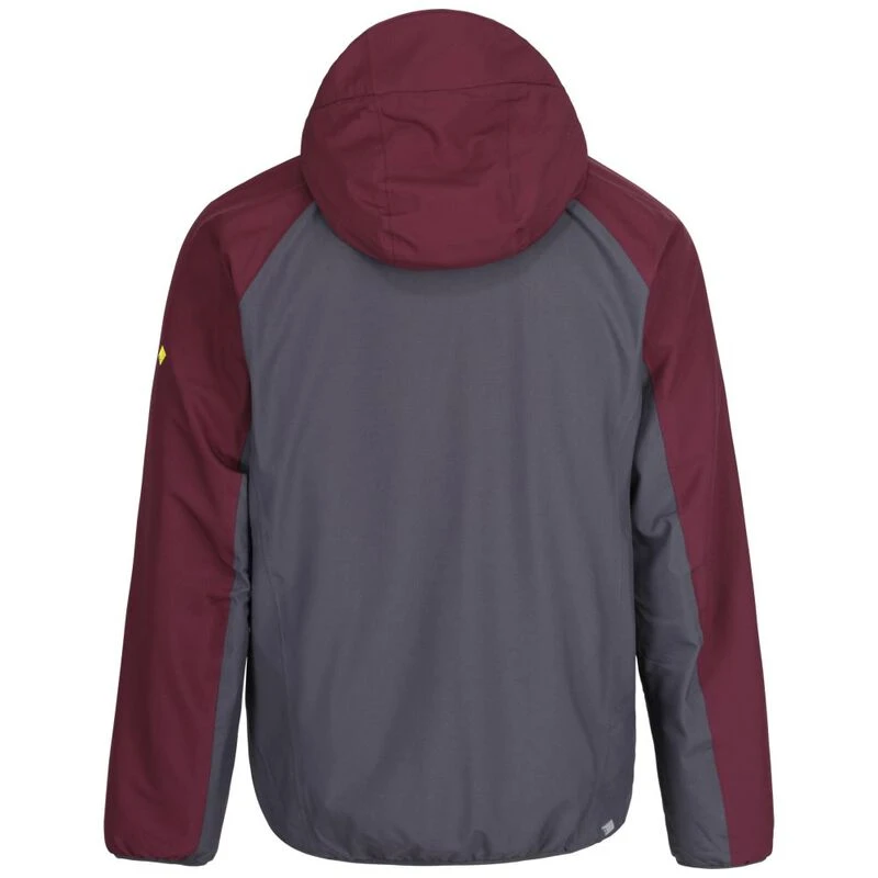 Regatta Mens Whitlow Stretch Waterproof Insulated Jacket Fig Seal Gre