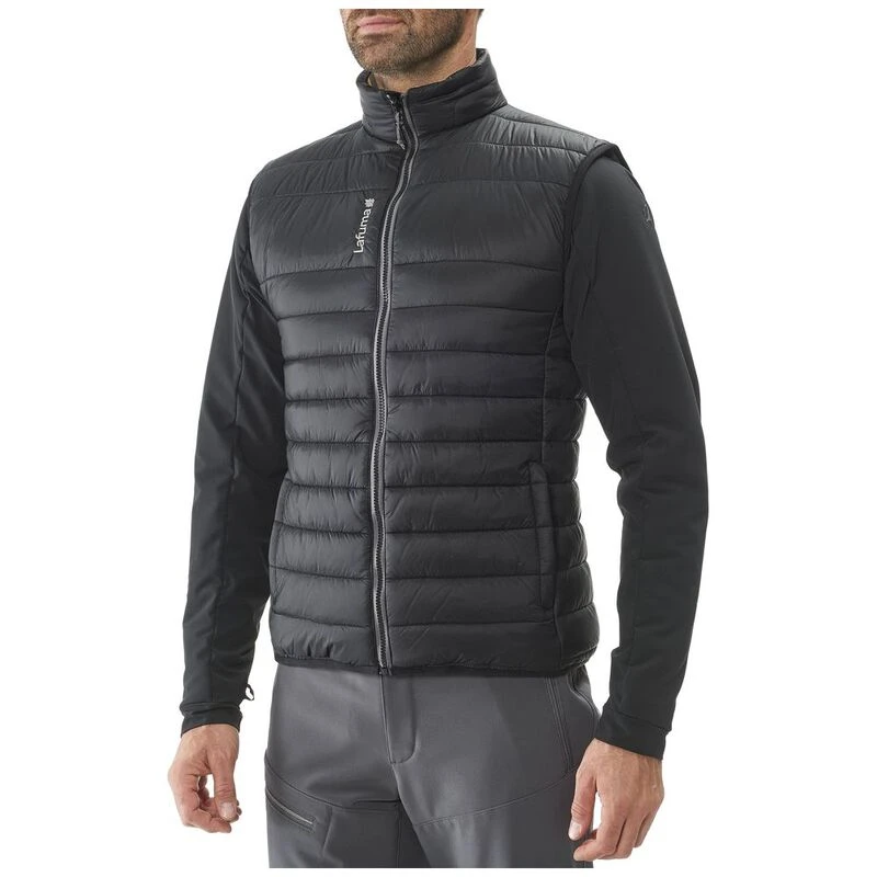Lafuma Mens Access Loft Zip In Vest Black Sportpursuit