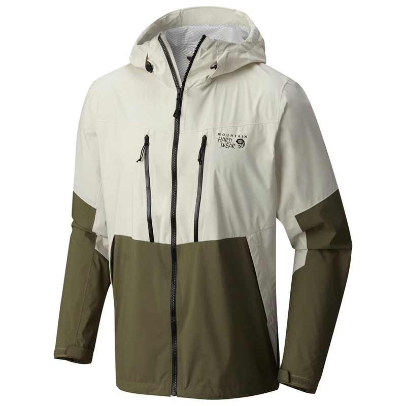 Mountain Hardwear Mens ThunderShadow Jacket Stone Sportpursuit