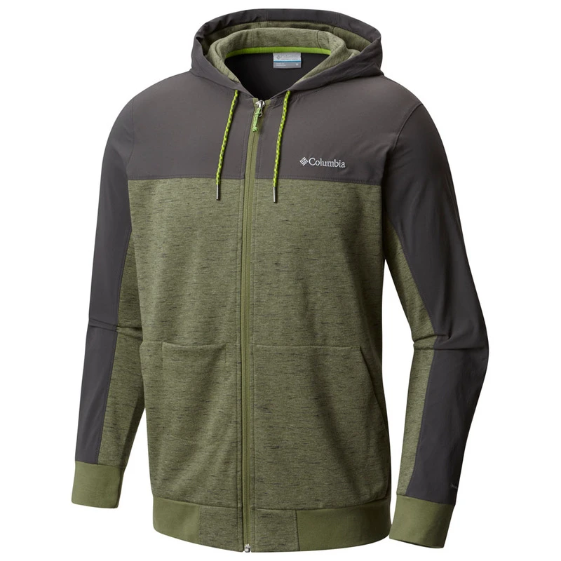 Columbia Mens Lost Lager Hoodie Mosstone Shark Sportpursuit