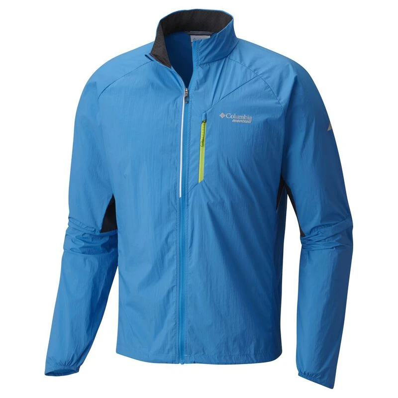 Columbia Mens Titan Lite II Windbreaker Compass Blue Sportpursuit