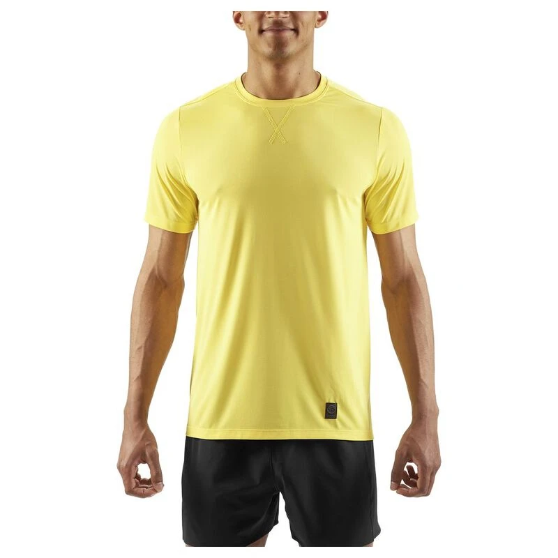 Skins Mens DNAmic Team Short Sleeve Top With Round Neck