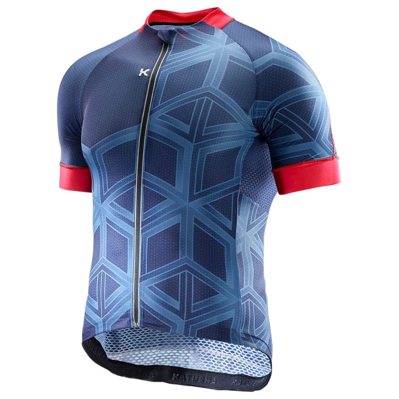Katusha Mens Superlight Jersey Peacot AOP Sportpursuit