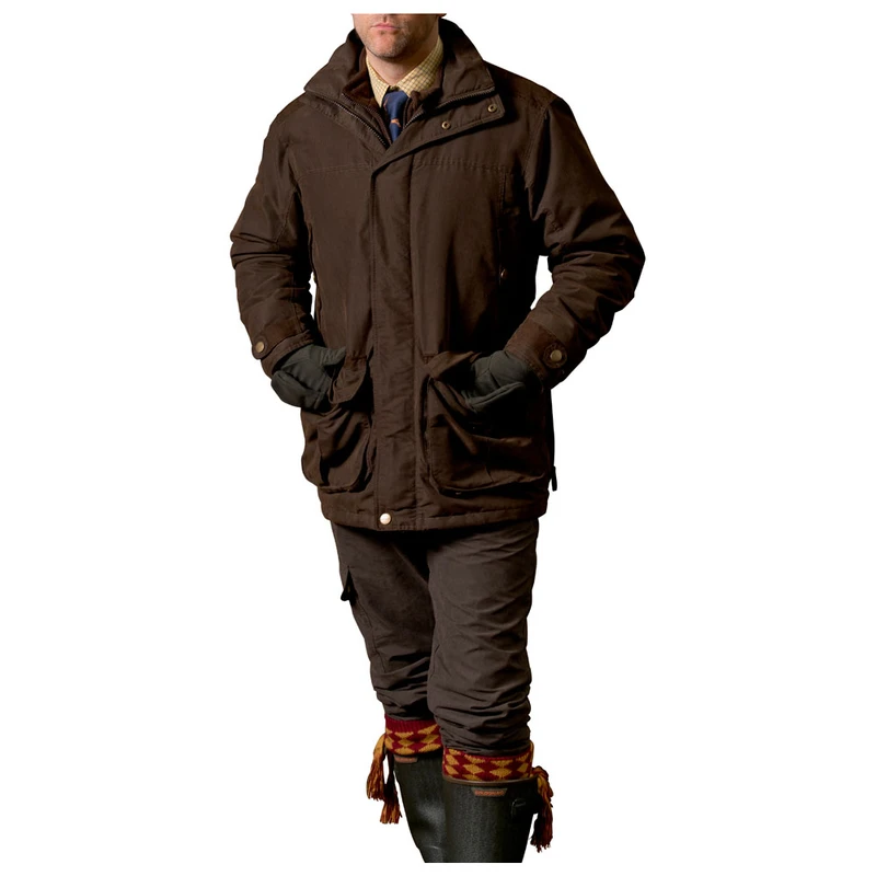 Sherwood Forest Mens Barnston Jacket Dark Brown Sportpursuit