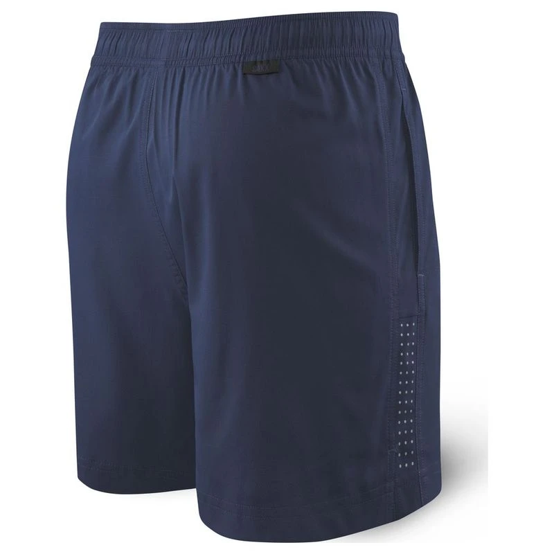Saxx Mens Kinetic 2N1 Run Shorts (Bright Navy) | Sportpursuit.com