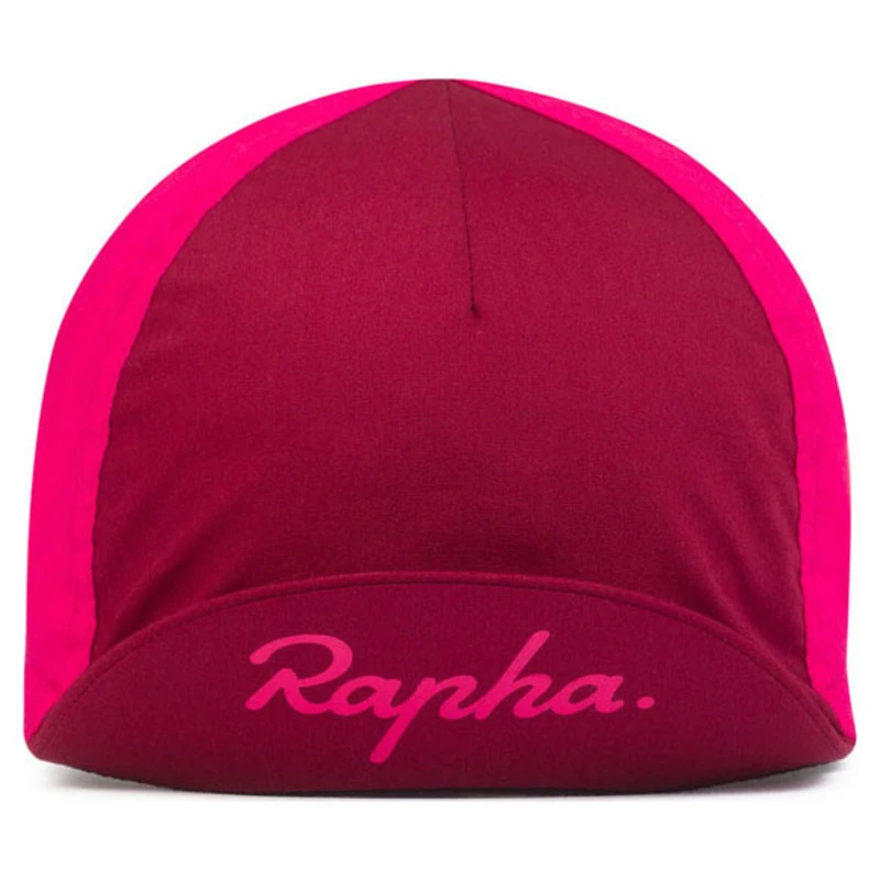 Rapha Tricolour Cap Fuchsia Pink Sportpursuit