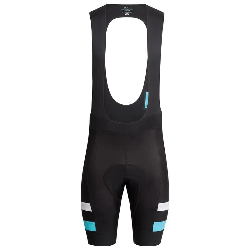 Rapha Mens Team Sky Training Bib Shorts Black Sportpursuit