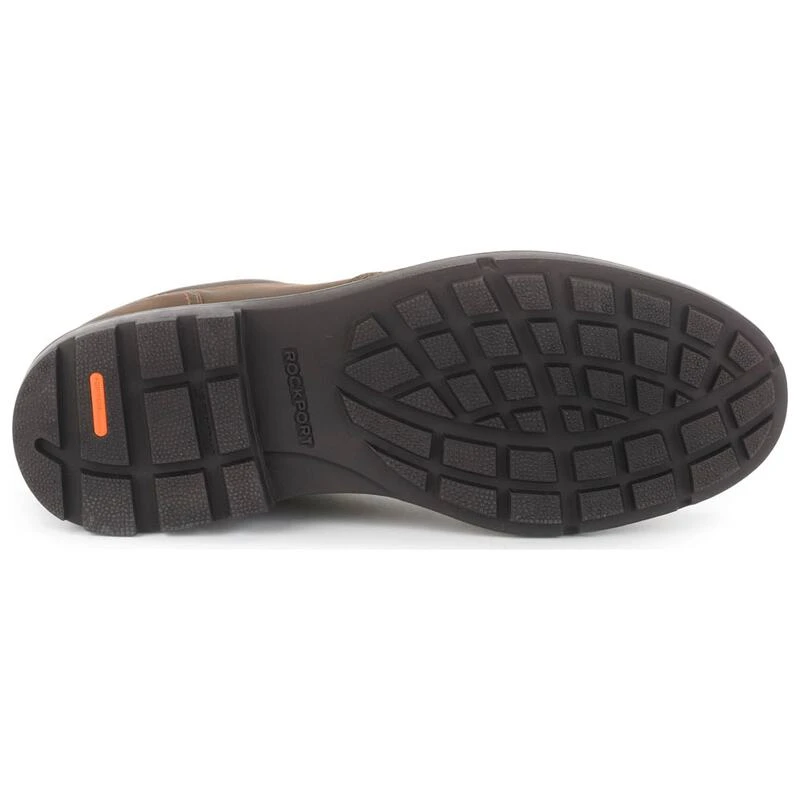Rockport Mens Rugged Bucks Waterproof Mudguard Shoes Tan Sportpurs