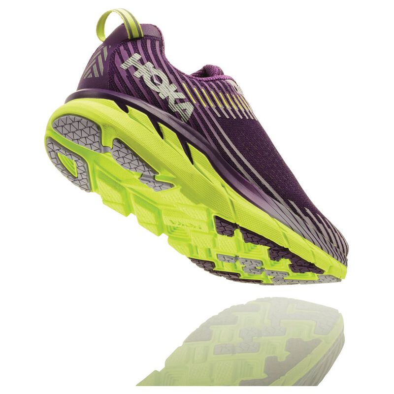 Hoka One One Womens Clifton 5 Shoes (Grape RoyaleLavender Hoka One One Womens Clifton 5 Shoes (Grape RoyaleLavender