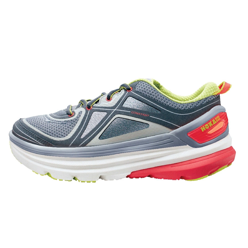 Hoka One One Womens Constant Shoes (Grey/Paradise Pink) | Sportpursuit