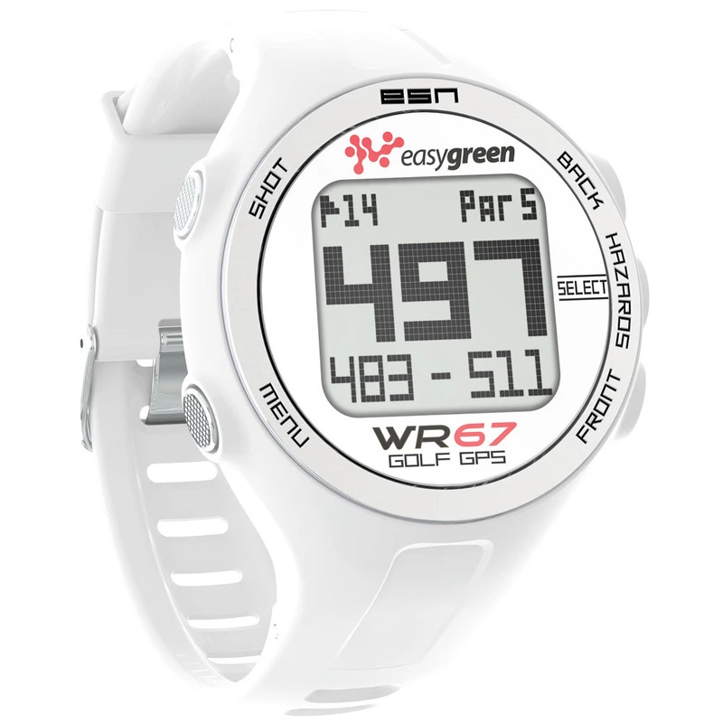 WR67 GPS Golf Watch White