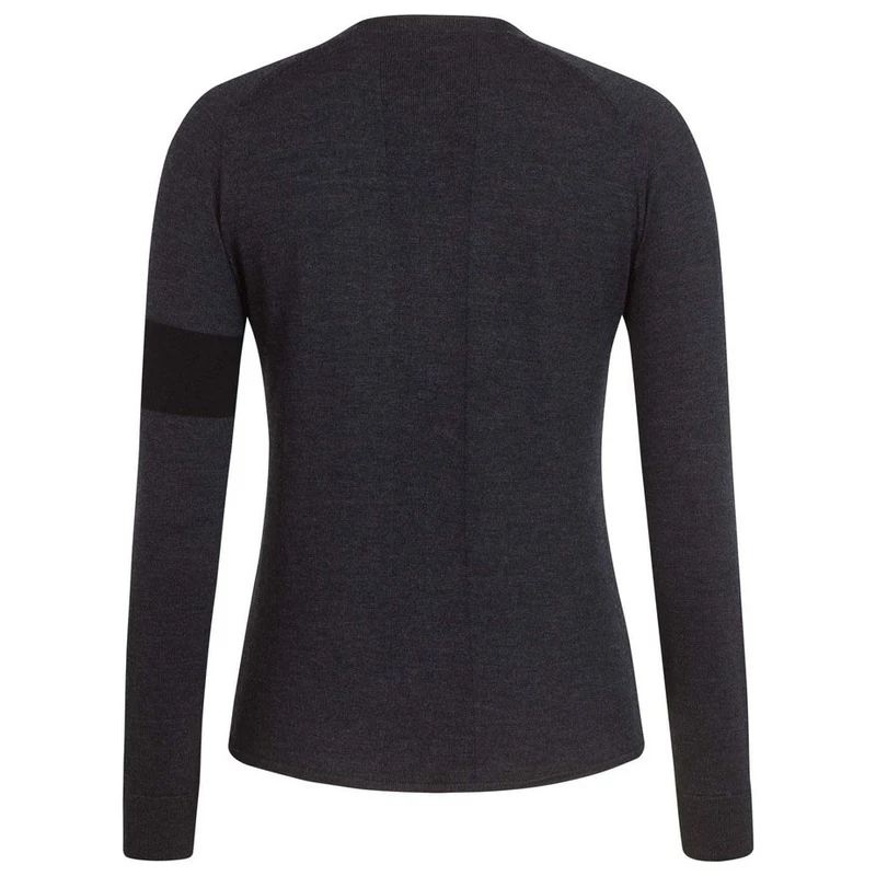 Rapha Womens Merino Zip Through Jacket Charcoal Sportpursuit