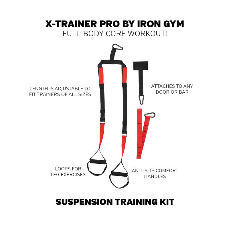 Iron Gym Trainer Pro Black Red Sportpursuit Com