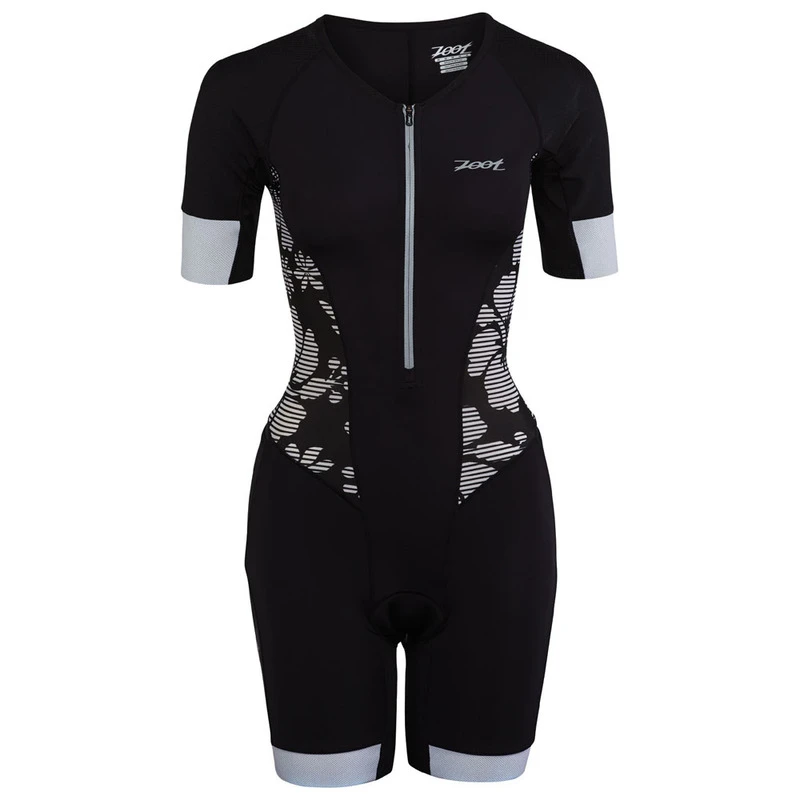 Zoot Womens Ultra Tri Aero Skinsuit (Black Island)