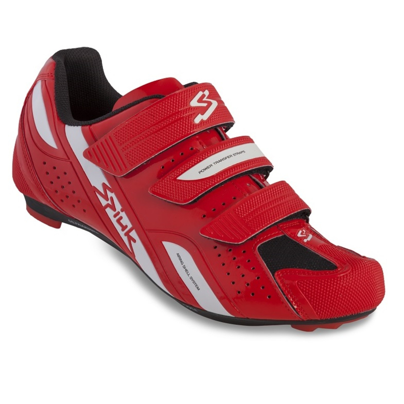 Spiuk Rodda Road Shoes Red White Sportpursuit